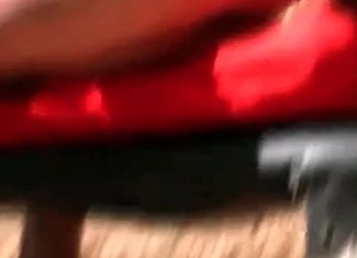 Lustful slut is satisfying a beast